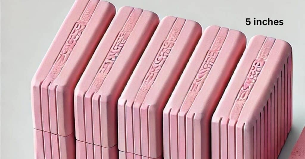 2.5 Pink Erasers